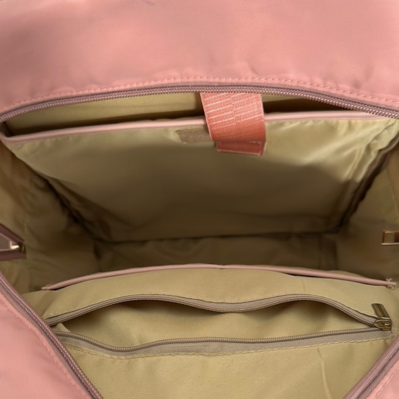 Pink Backpack Durable Water-Resistant Design - Picture 3 of 6